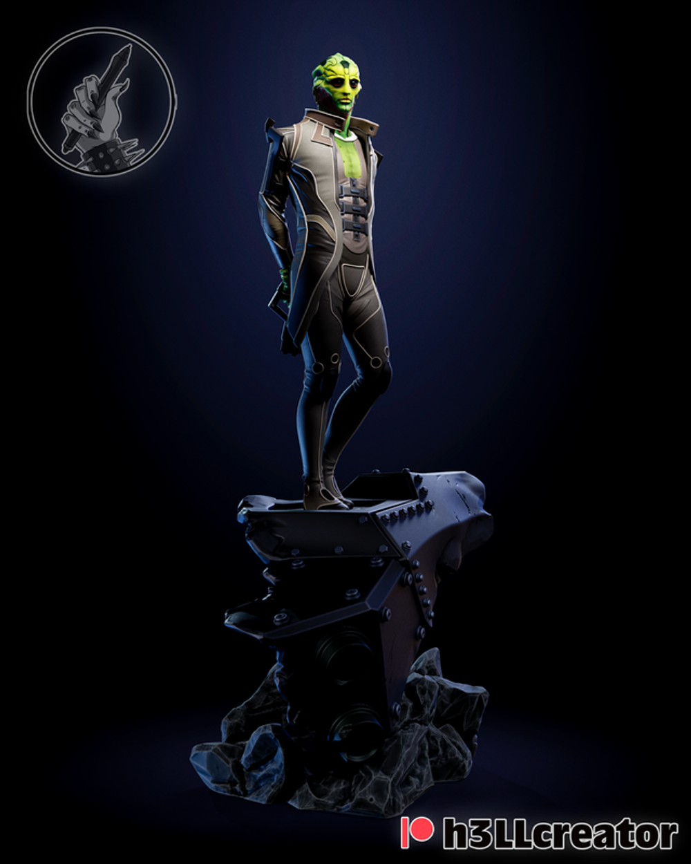 Тейн Криос THANE KRIOS mass effect Коллекционная Фигурка Аниме