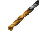 Сверло спиральное по металлу 4x75 мм, Р6М5, Golden Tip, многогранная заточка Denzel 718272