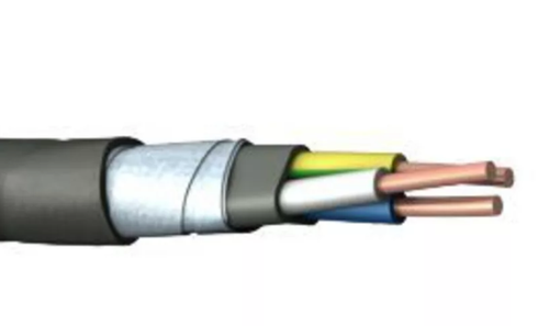 Кабель медный силовой бронированный ВБШвнг(А)-FRLS-0,66 3х2.5 (ож) ГОСТ