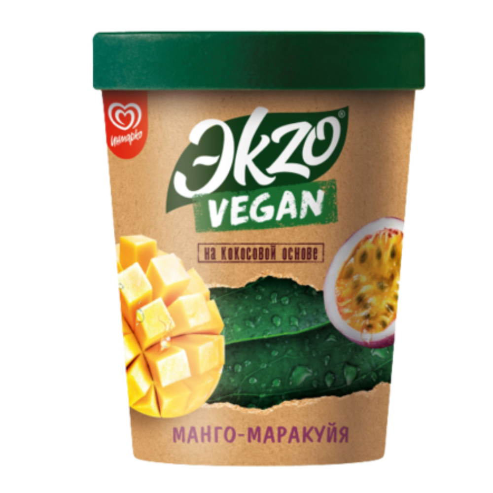Мороженое Экзо Vegan манго-маракуйя 270 гр