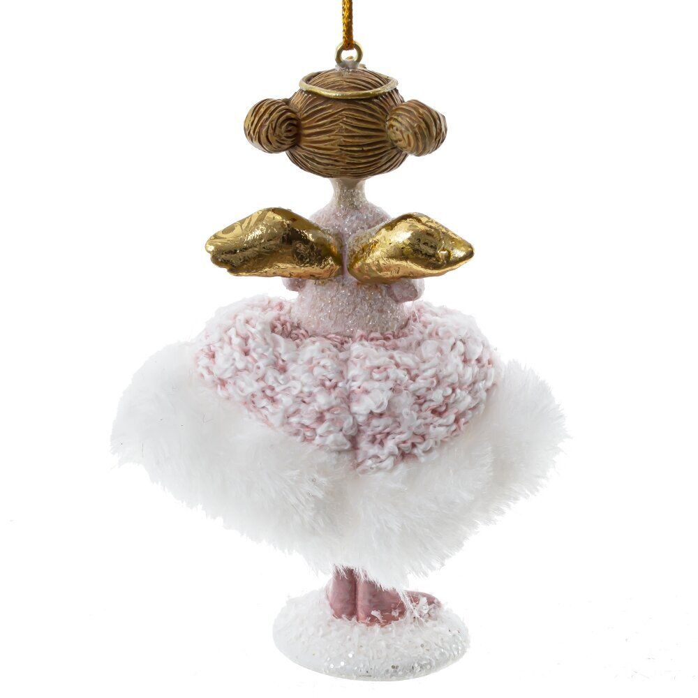 GAEM Фигурка декоративная подвесная "Ангел", L7 W7 H10,5 см, 2в.