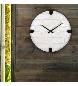 Салют SLT- 71 Часы настенные «WHITE BRICK»