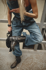 Upcycling комбинезон объемный