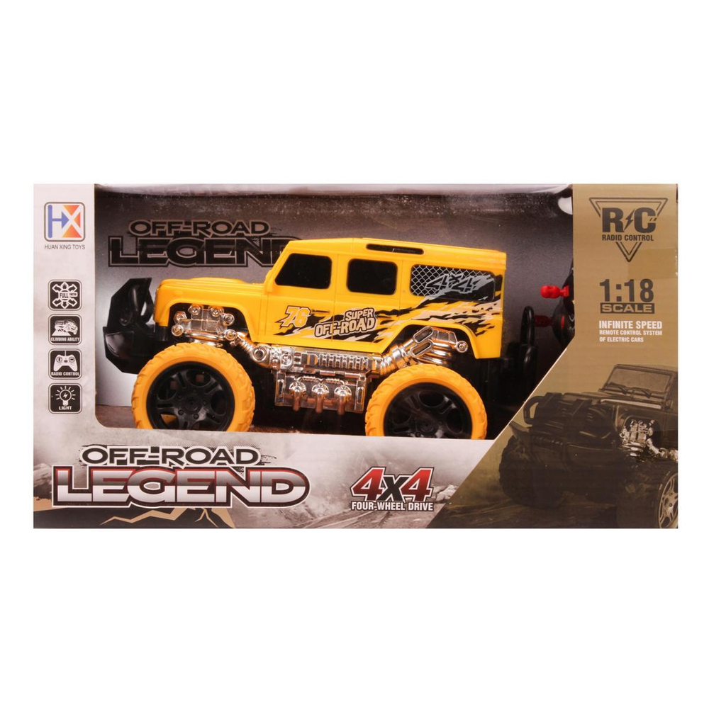 Джип на РУ, коробка 222-112