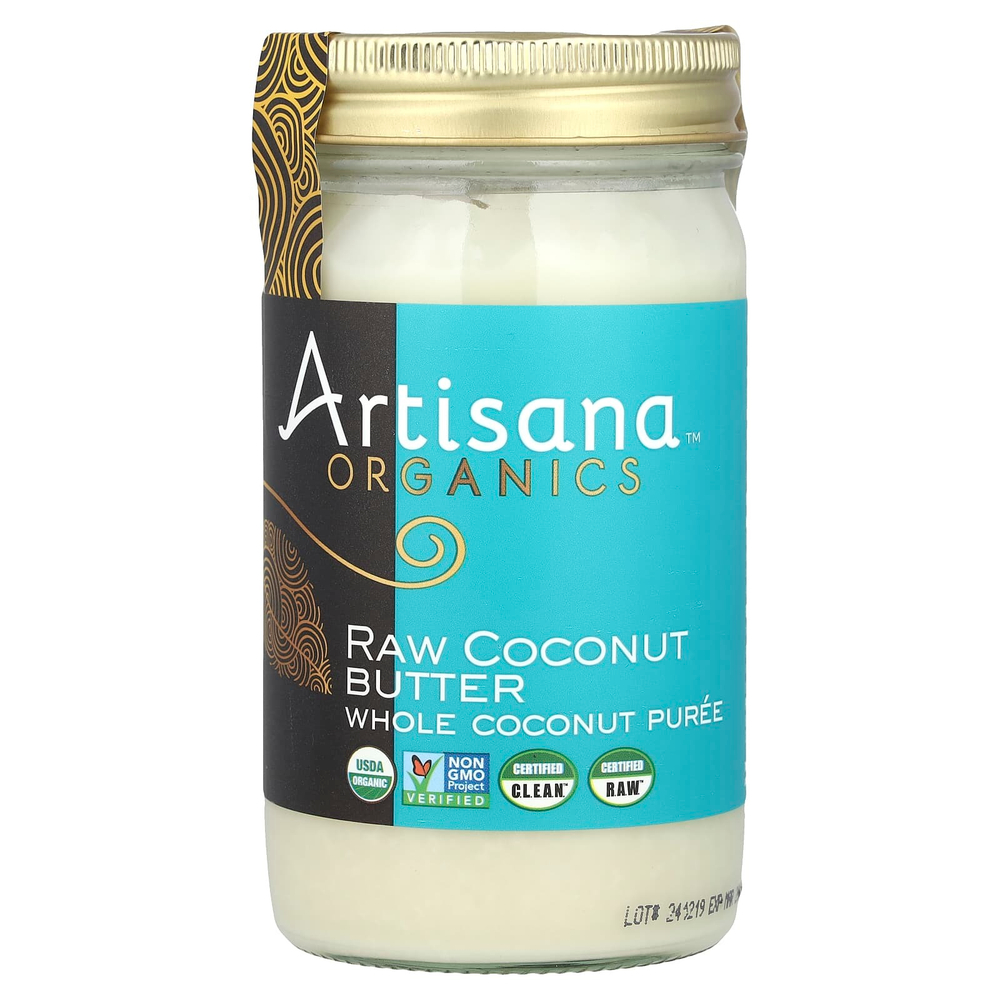 Artisana, органический продукт, необработанное кокосовое масло, 397 г (14 унций)