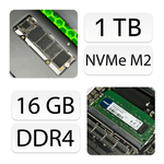 14" Ноутбук Chuwi CoreBook X 14 (2160x1440, Intel Core i3-10110U, RAM 16ГБ,SSD 1ТБ, Intel UHD Graphics 620, Win 11Home)