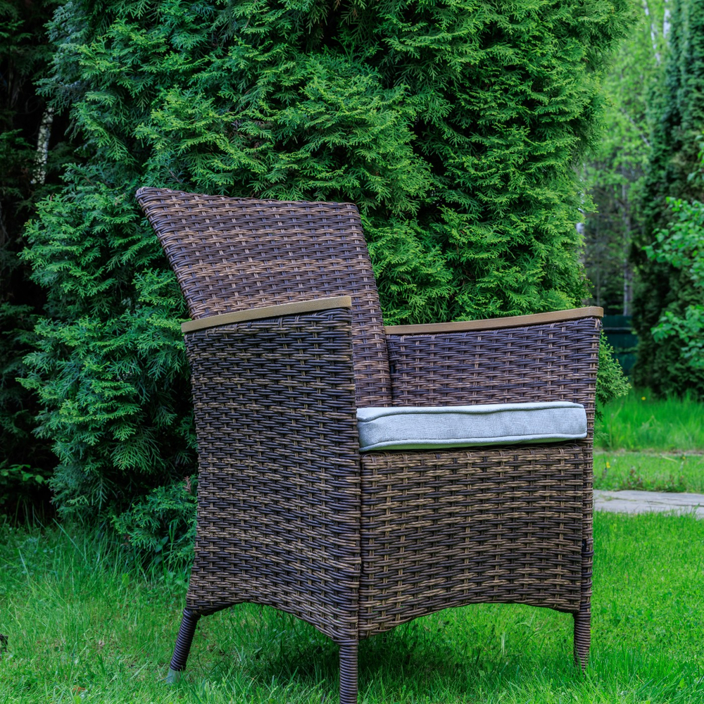 Обеденное кресло ROYAL FAMILY AMELIA коричневое