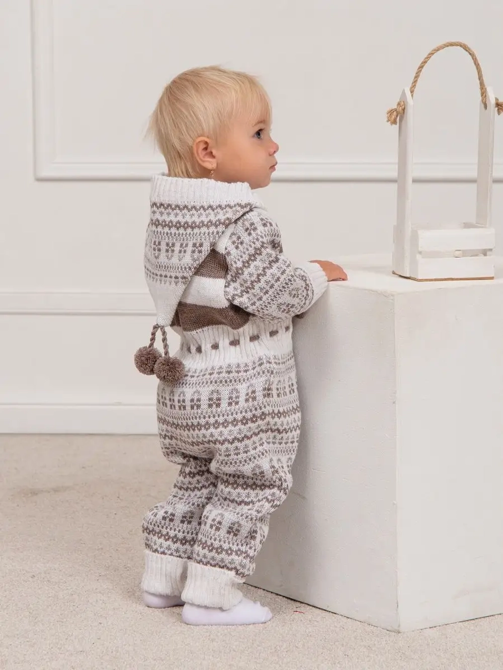 Комбинезон вязаный