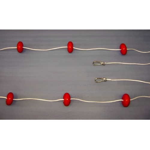 Шнур с поплавками и указателем фальстарта