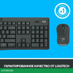 Набор периферии Logitech MK295 Silent черный (920-009807)