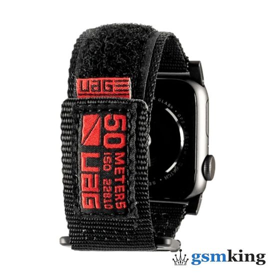 UAG Watch Active Strap for Apple Watch 42|44|45mm Black (Чёрный)19148A114040
