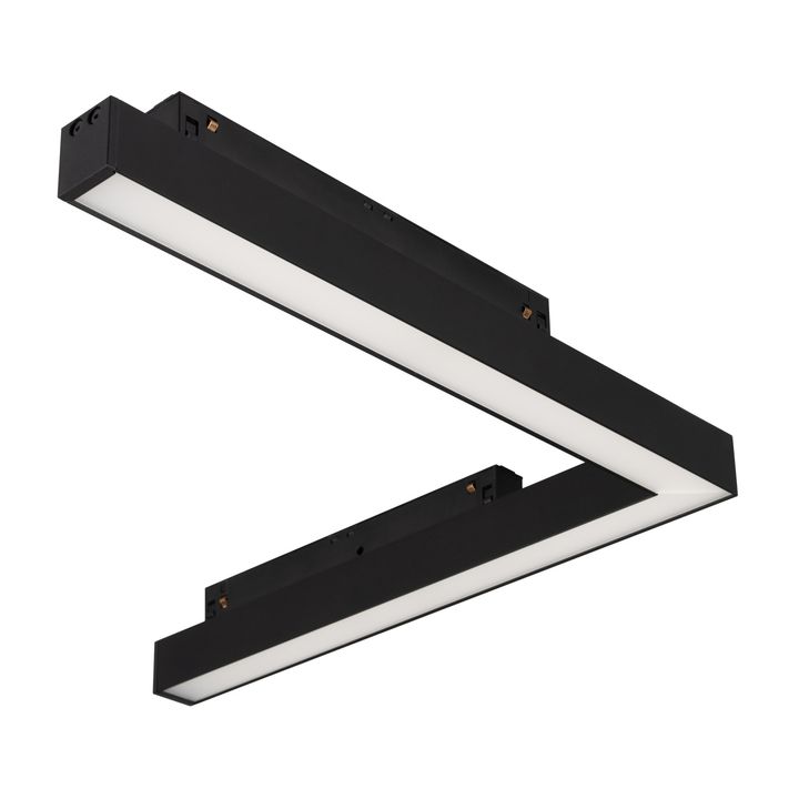 Светильник MAG-ORIENT-FLAT-ANGLE-L295-18W Warm2700 (BK, 100 deg, 48V) Arlight 060733