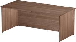 Стол руководителя Стандарт-Pro ясень шимо темный