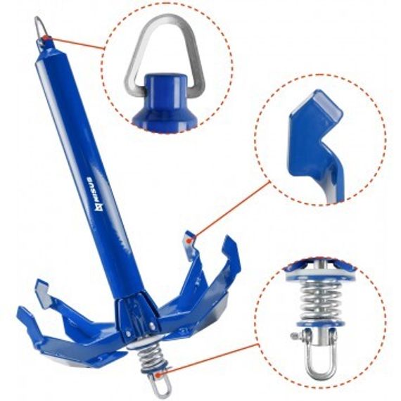 Folding anchor 4,4kg/ Якорь ЯЛС-03М 4,4 кг (N-FA-03M) NISUS