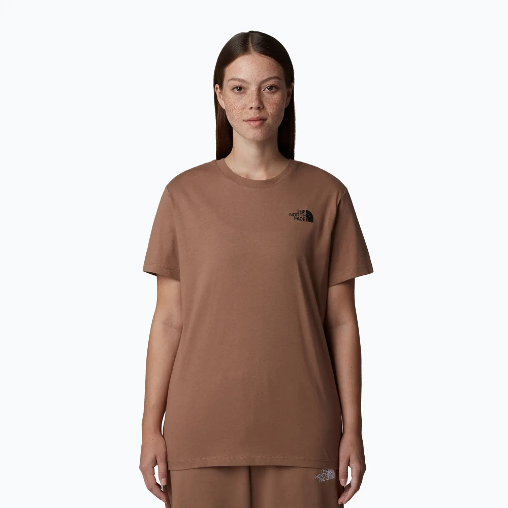Футболка The North Face Box Nse Relaxed Tee latte/white