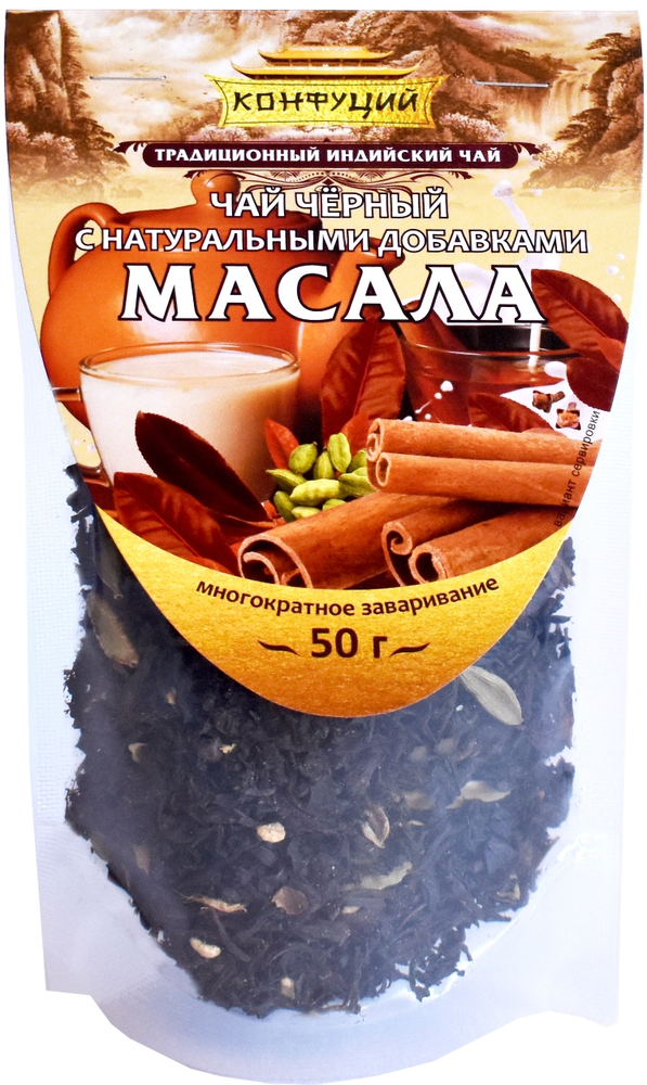 Чай черный Конфуций Масала 50 г