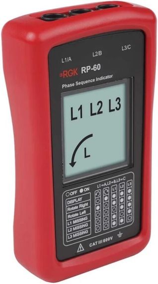 Индикатор чередования фаз RGK RP-60