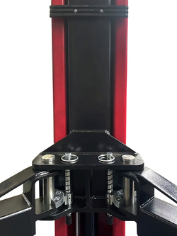 Подъемник электрогидравлический 4т 100-1820мм 2-х стоечный 220В верх. синхрон.(механ. с 1 кол) GTE