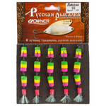 Мандула "Русская рыбалка" 3X (10см), 5шт/уп