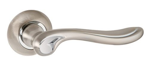 Ручки дверные ONDA TL SN/CP-3 матовый никель/хром