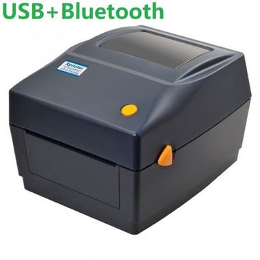 Термальный принтер этикеток Xprinter XP-460B black черный USB + Bluetooth