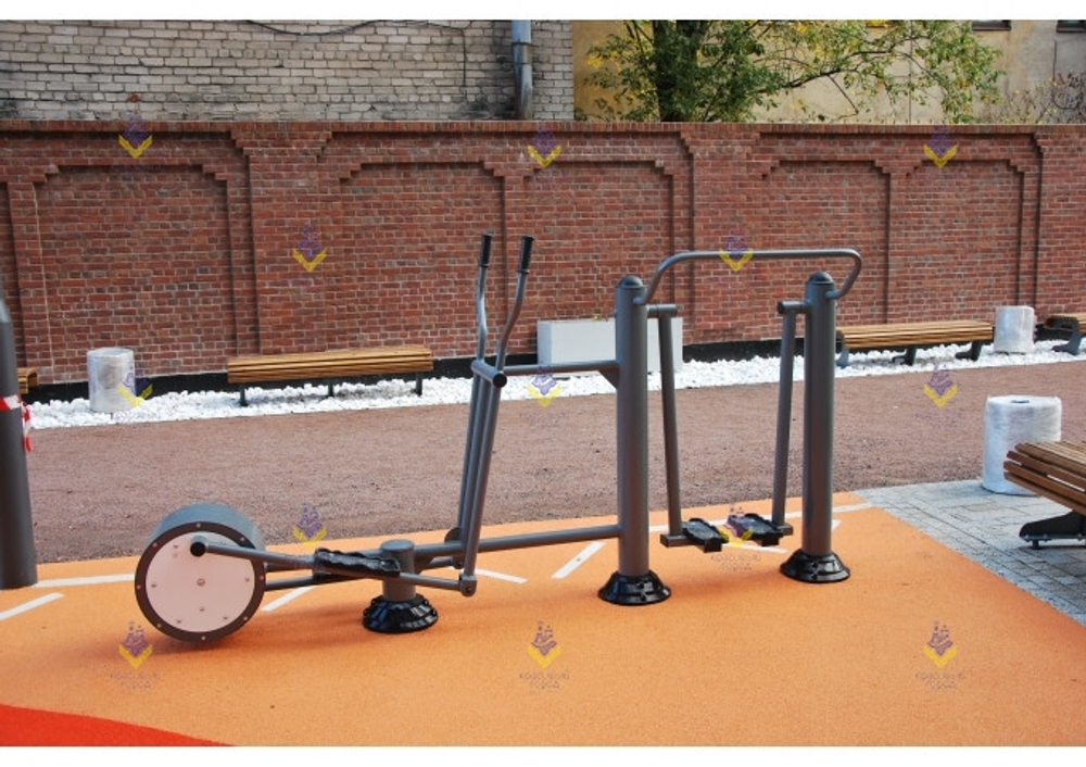 Уличный тренажер Скороход+Бегунок