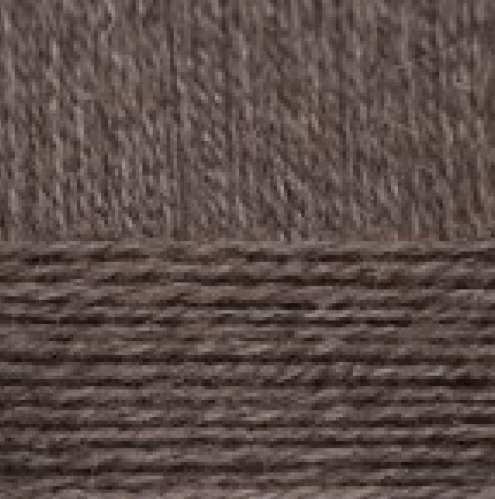 Пряжа &quot;Верблюжья&quot;, 65% шерсть, 35% акрил, 100 гр, 600 м, натуральный тёмный серый