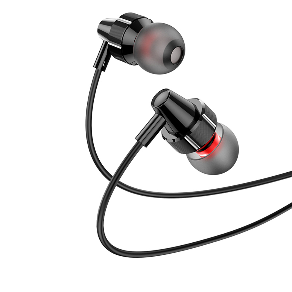 Проводные наушники Hoco M90 Delight Type-C wired digital earphone with microphone black