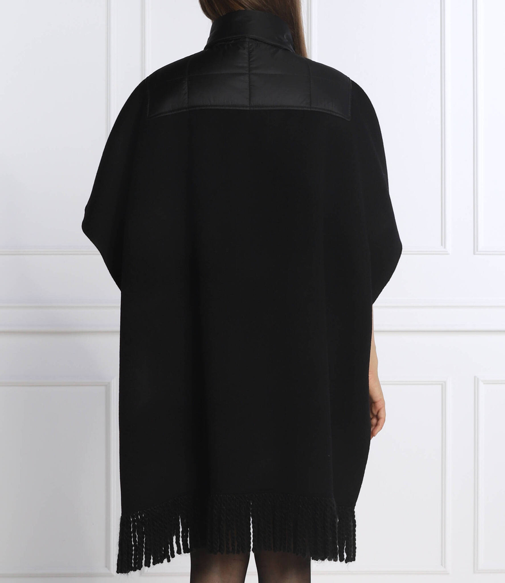 хлопковое пончо mara Pinko - черный(1G186L A00R)