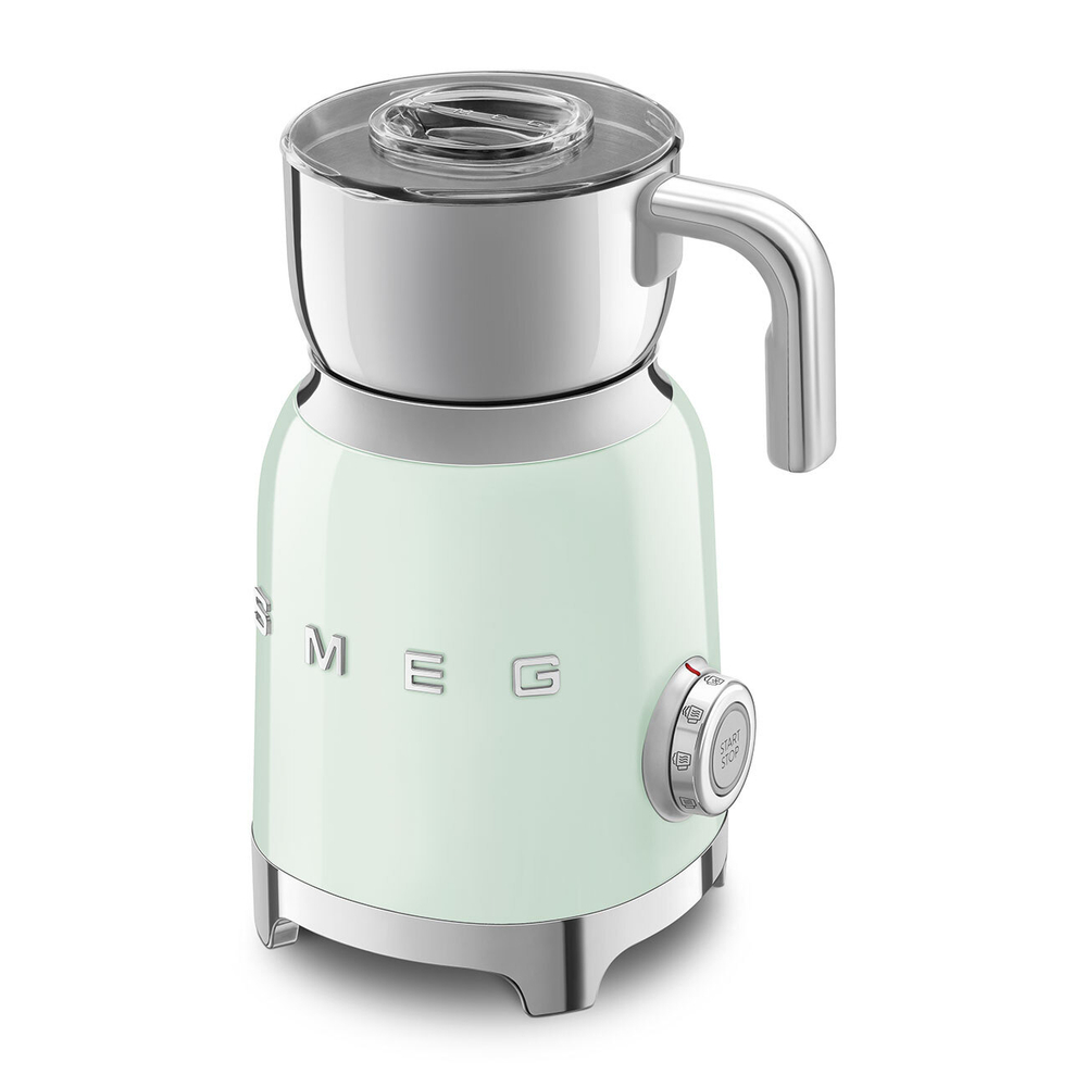 Вспениватель для молока Smeg MFF11PGEU, пастельно-зеленый