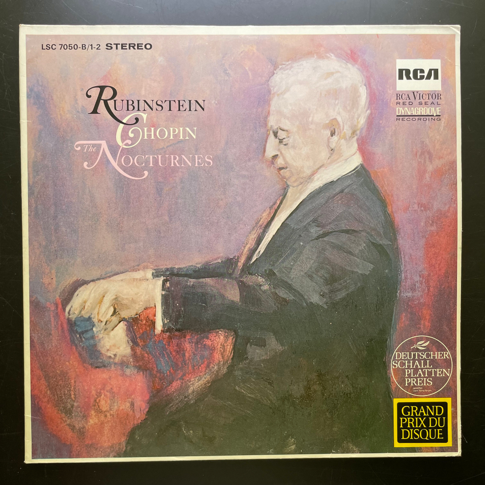 Рубинштейн, Шопен – Ноктюрны 2LP (Германия)