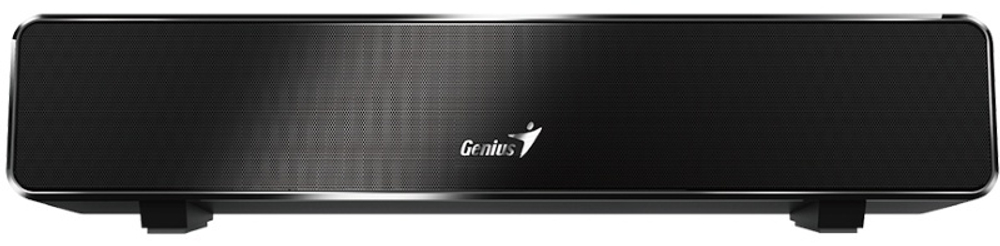 ЗВУКОВАЯ КОЛОНКА GENIUS USB SOUNDBAR 100, ВХОД 3,5 MINIJACK, ДЛИНА КАБЕЛЯ 1,5М, ЧЁРНЫЙ