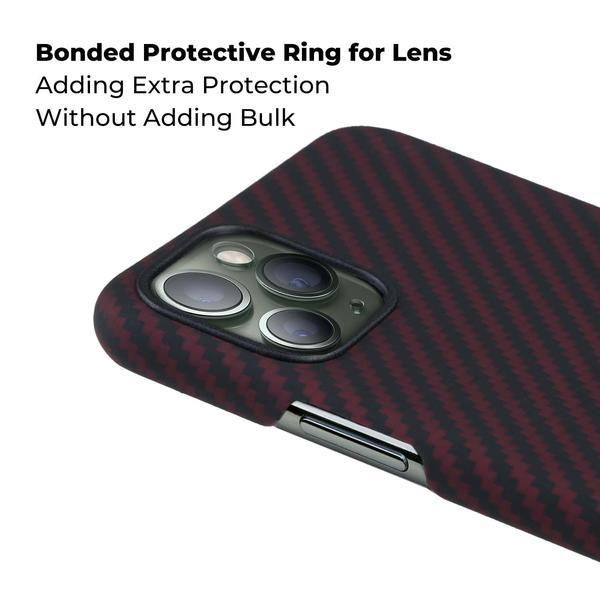 Чехол Pitaka MagEZ Case для Apple iPhone 11 Pro (Black/Red Twill)