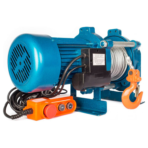 Лебедка TOR ЛЭК-1000 E21 (KCD) 1000 кг 380 В с канатом 70 м (J)*