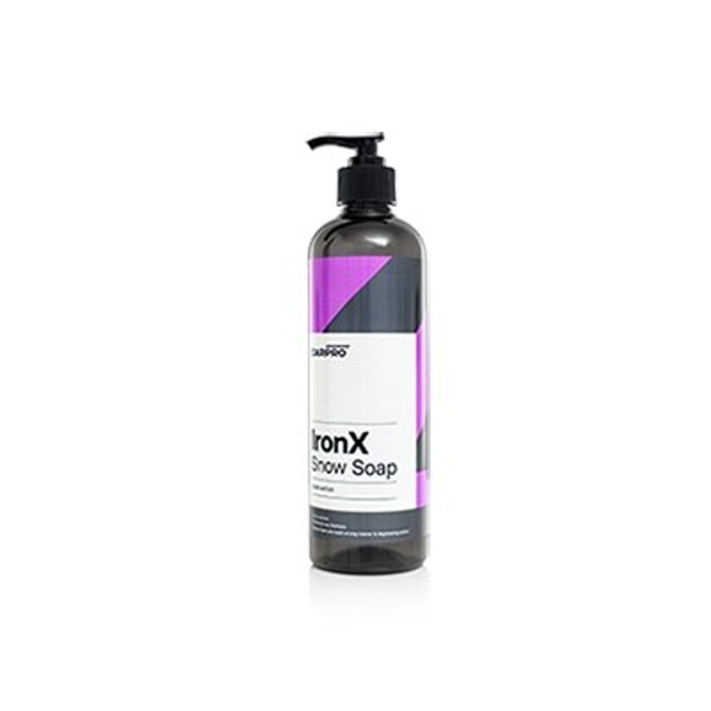 CarPRO IRON.X SNOW SOAP – автошампунь скраб для ЛКП 500мл