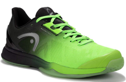 Мужские кроссовки для бадминтона/сквоша Head Sprint Pro 3.5 Indoor - black/neon green