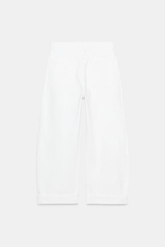 TRF СКЛАДНЫЕ ДЖИНСЫ С НИЖНЕЙ ЛИНИЕЙ ТАЛИИ - zara