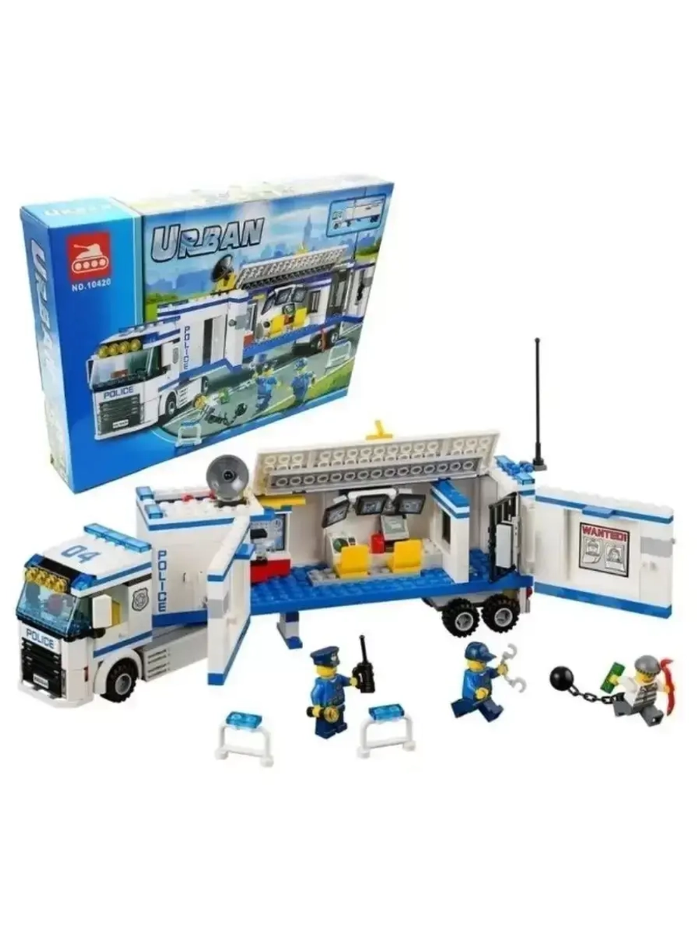Конструктор Сити Выездной отряд полиции 375 деталей/20420