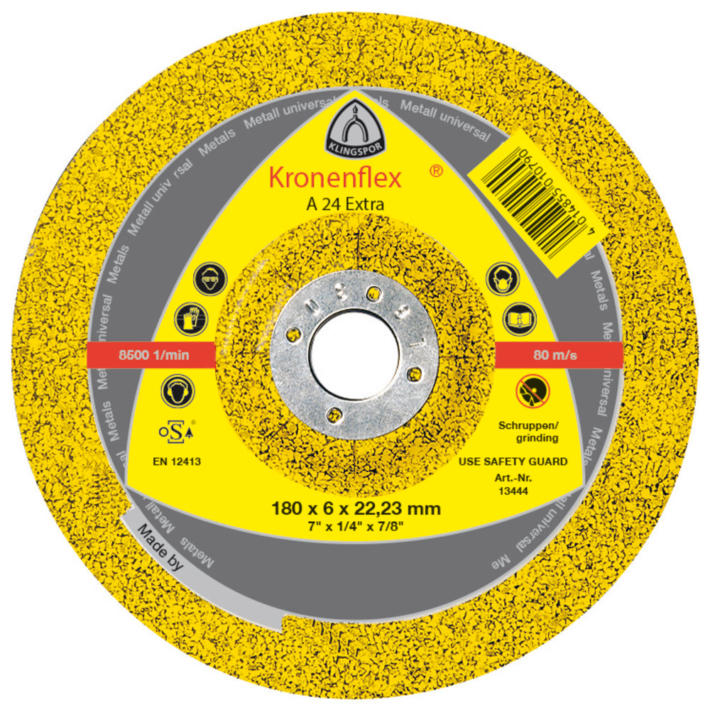 Круг шлифовальный 180х6х22 А 24Extra (231862)