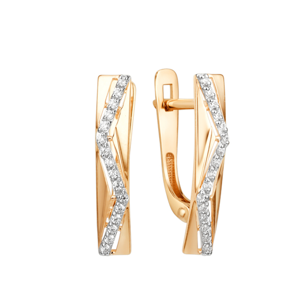Серьги из золота 585 пробы
