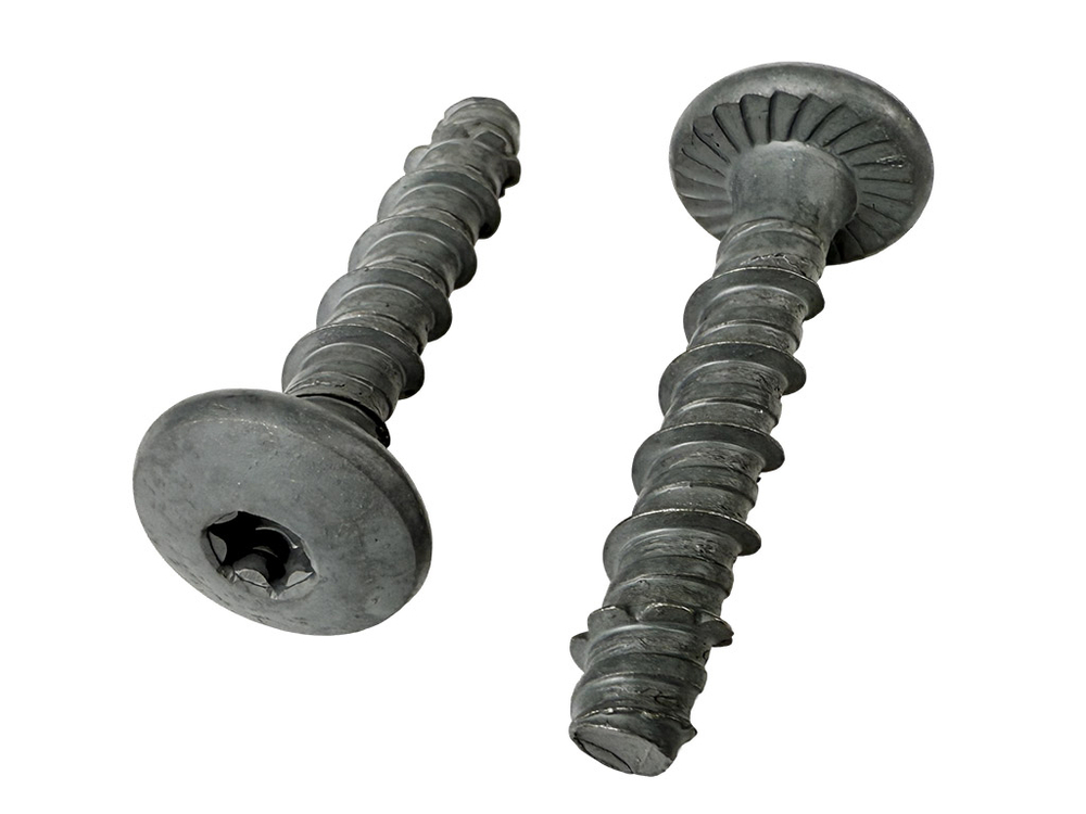 ТМС Анкер-шуруп по бетону с круглой головкой 6х40 мм (7,5х40 мм)