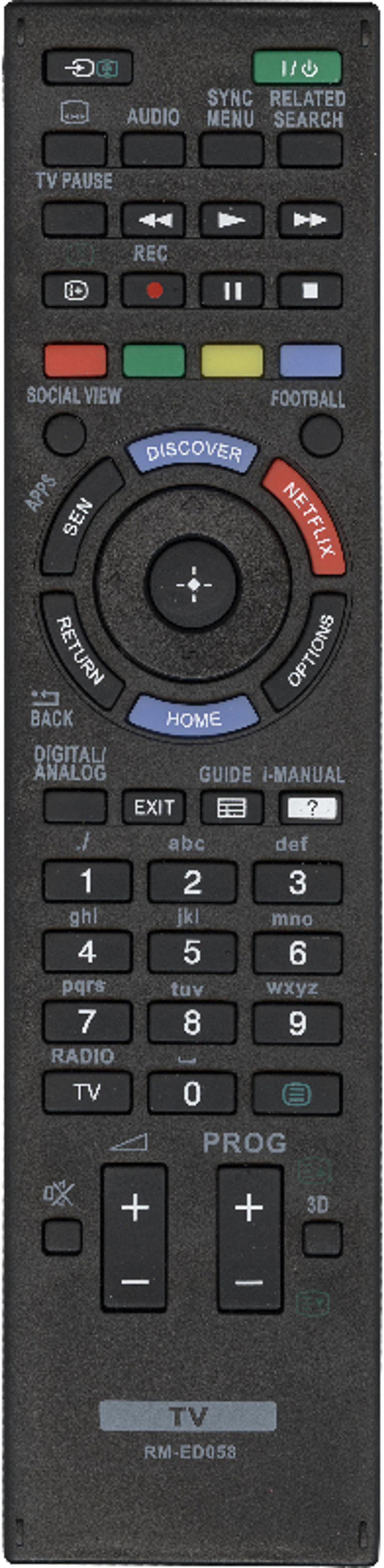 Пульт для Sony RM-ED058