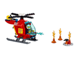 LEGO Juniors: Чемоданчик «Пожар» 10685 — Fire Fighting Corps Set Helicopter & Motorcycle — Лего Джуниорс Подростки