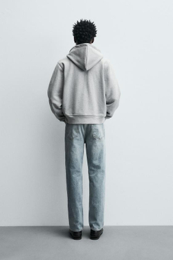 ZARA ДЖИНСЫ SLIM FIT, НЕБЕСНО-ГОЛУБОЙ