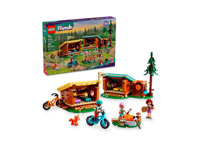 Конструктор Лего Френдс Уютные домики летнего лагеря | LEGO Friends Adventure Camp Cozy Cabins 42624 - 437 деталей (7+)