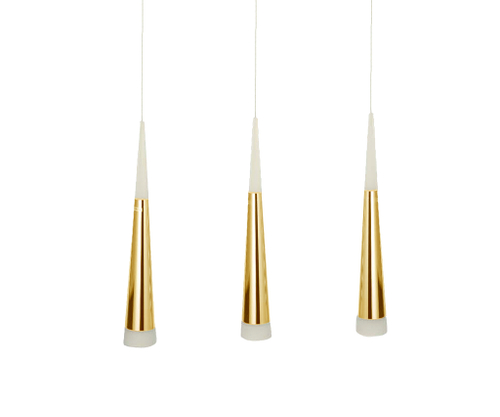 6114-3AS,33 Подвес Рэй золото w 50*7