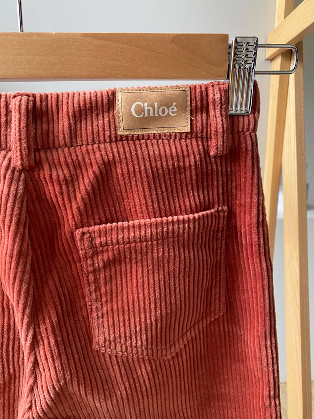 Вельветовые брюки Chloe, 140
