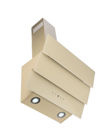 Вытяжка кухонная MACBI MТG60TL (IVORY) бежевый, D150мм, 1100м3/ч, наклонная, мотор 230Ватт, стекло 60см, сенсорное управл.