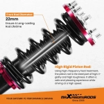 Racing Coilovers Lowering Kit подходит для автомобиля Honda Accord 08-12 compatible for Acura TSX 09-14