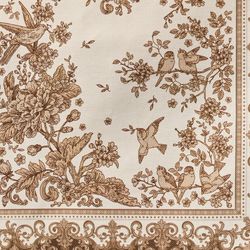 ДОРОЖКА " ROYAL GARDEN" 40Х146СМ ,БЕЛЫЙ ,100% ХЛОПОК ,ТВИЛ С ПРОПИТКОЙ